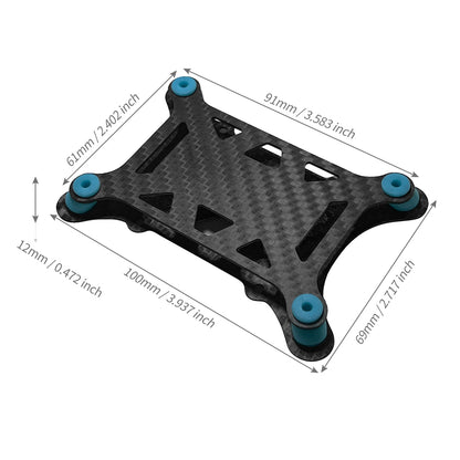 Antivibrationsdämpfungsplatine für Flight Control Pixhawk APM PX4 KK usw 