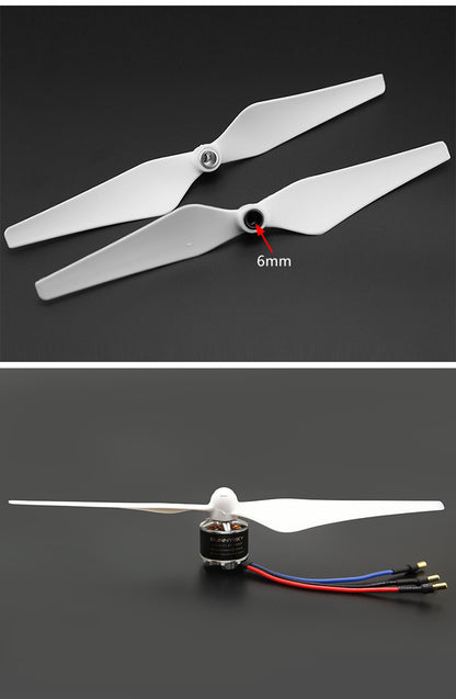 9450 Propeller, selbstspannender CW- und CCW-Propeller für Multirotor F450 