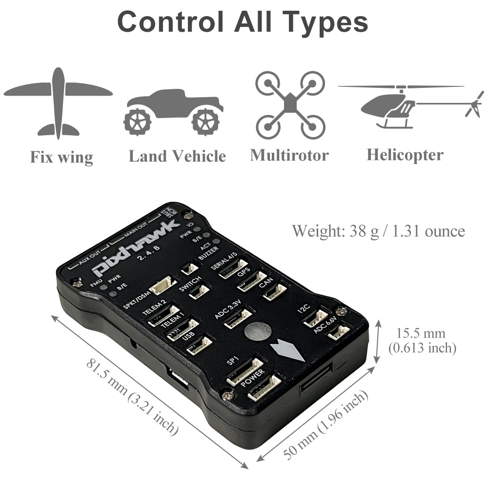 Pixhawk 2.4.8 Flight Control, Open Source PX4 autopilot