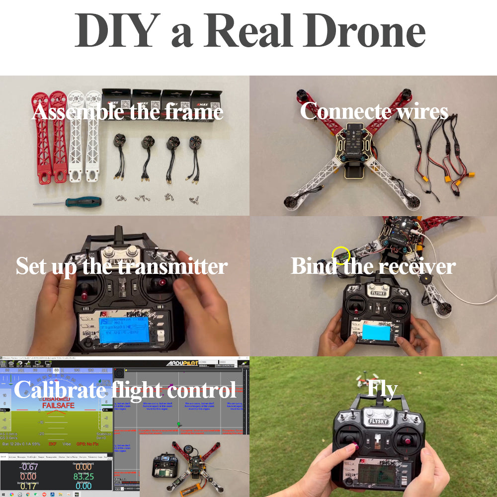 Build your own quadcopter fashion kit