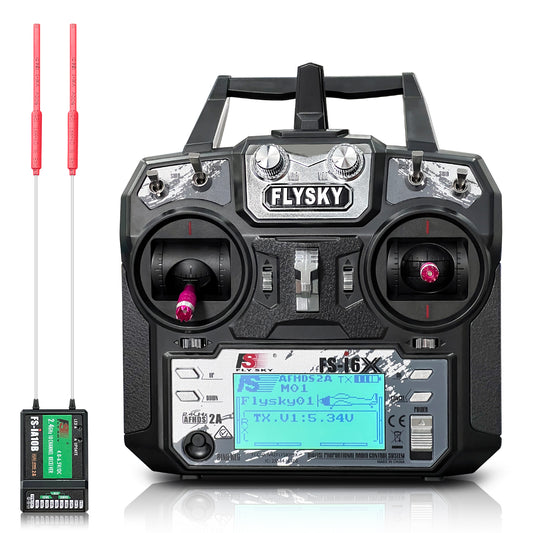 Flysky 10 Channel Transmitter (FS-I6X) + Receiver (FS-iA6B/10B)