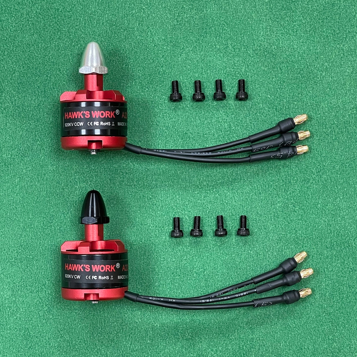 A2212 ブラシレスモーター 920KV マルチコプタードローンなど用